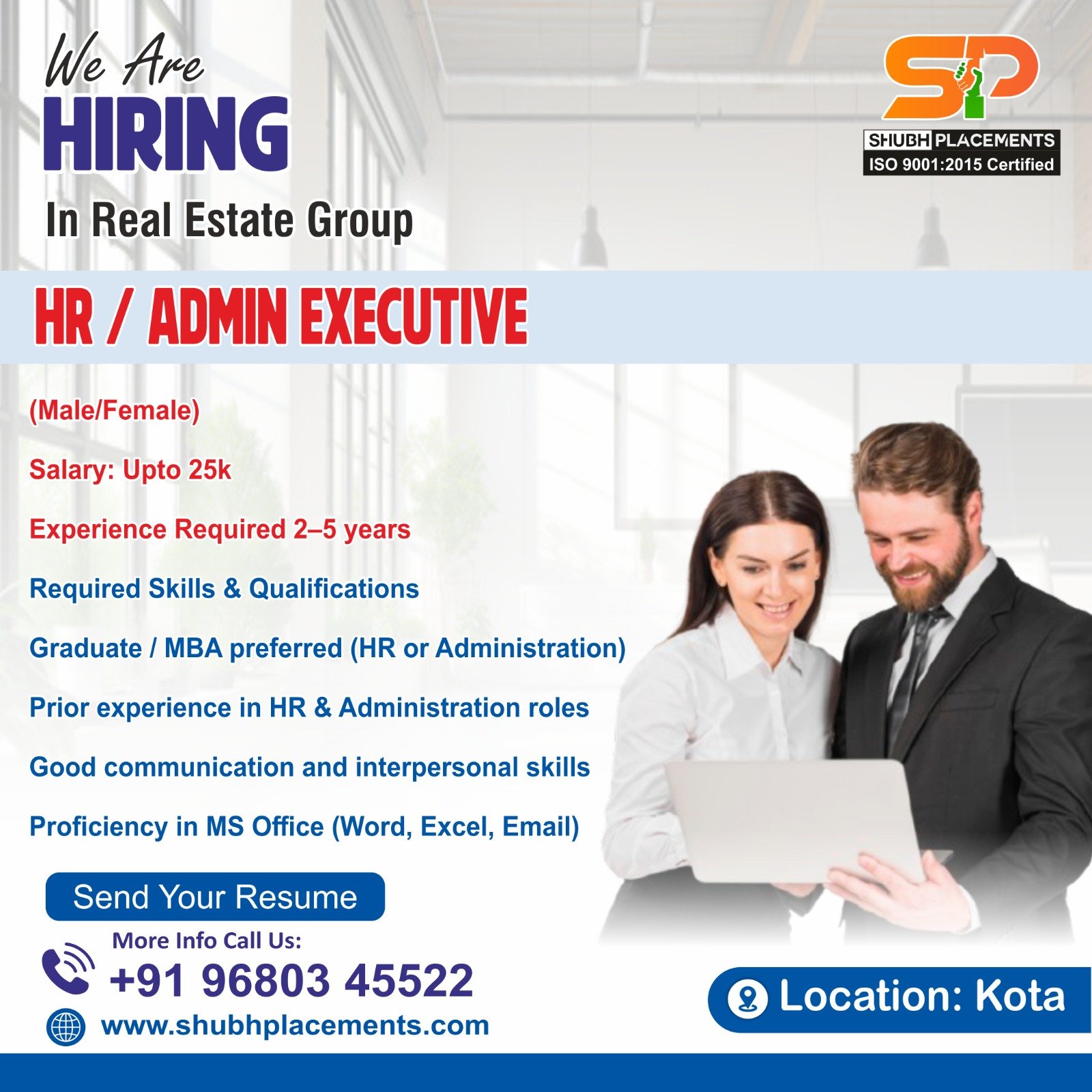 HR / Admin Executive