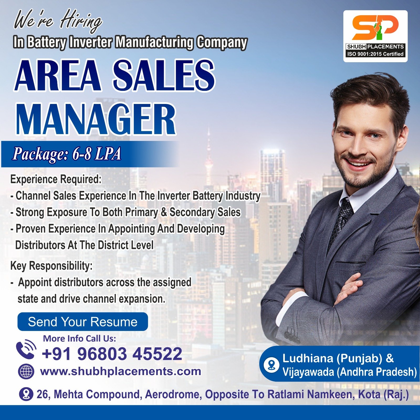 Area Sales Manager (ASM) – Channel Sales