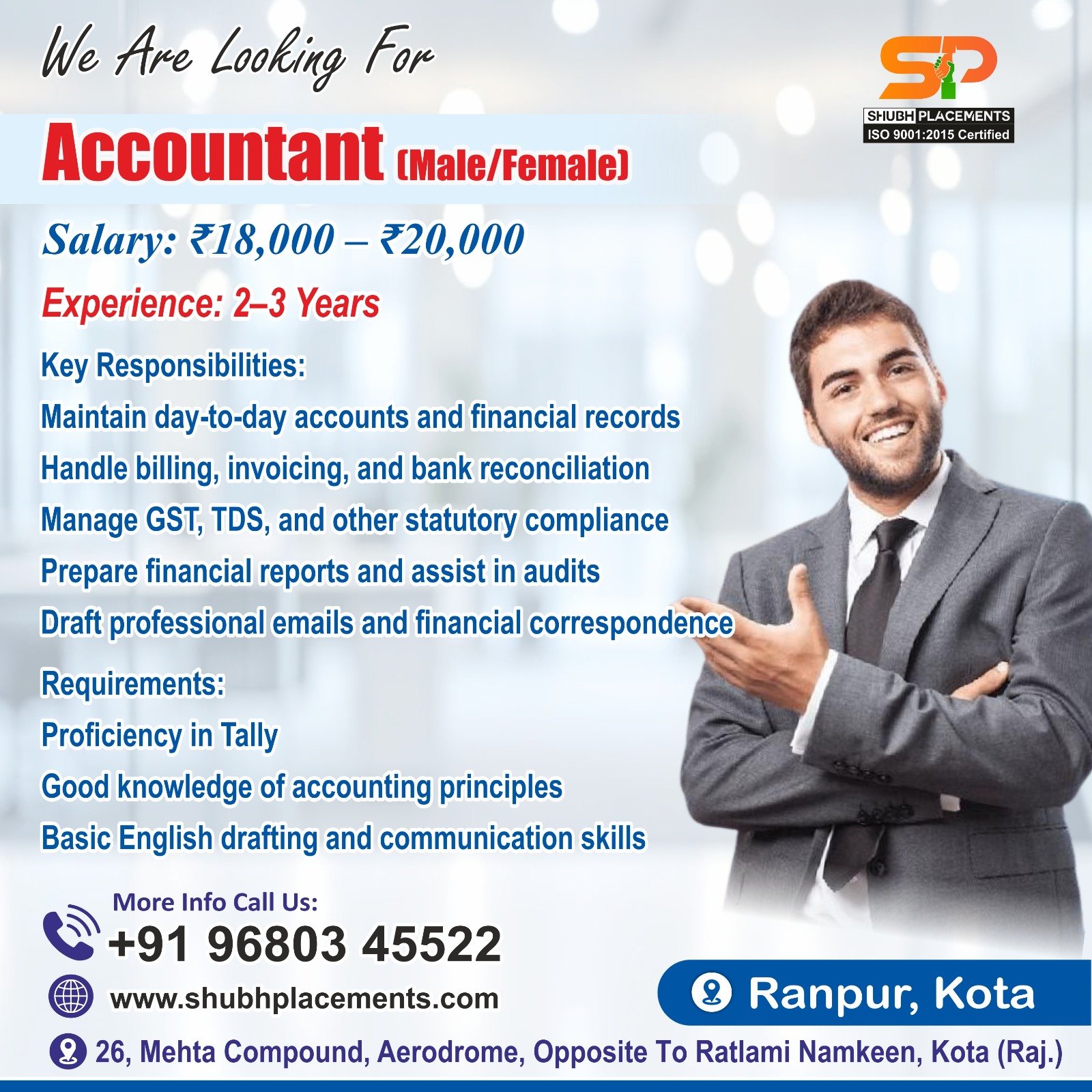 Accountant (Male/Female)